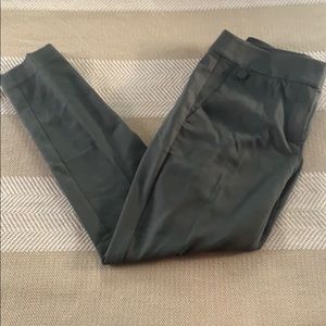 Green-gray pants by LOFT